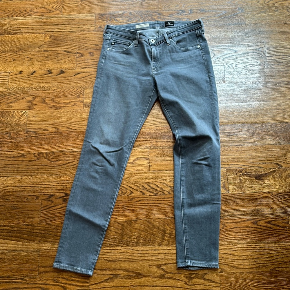 Adriano Goldschmied grey jeans. Super comfy.